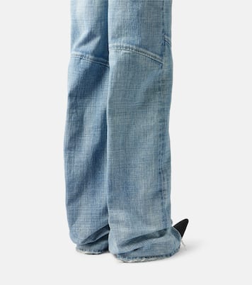 Pantabotas New Flex 90 en denim | Balenciaga