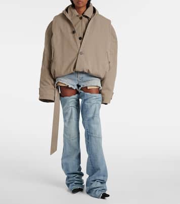 Pantabotas New Flex 90 en denim | Balenciaga