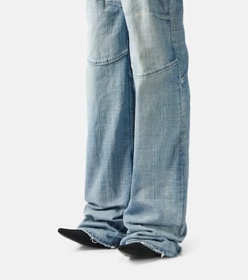 Pantabotas New Flex 90 en denim | Balenciaga