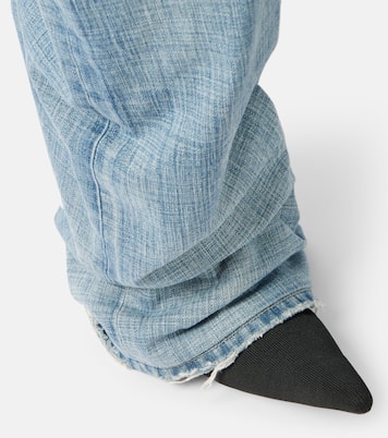 Pantabotas New Flex 90 en denim | Balenciaga