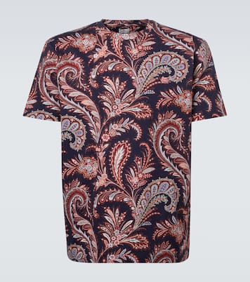 Paisley cotton jersey T-shirt  | Etro