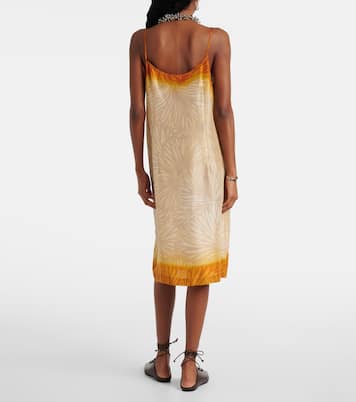 Bedrucktes Slipdress aus Seide | Dries Van Noten