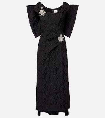Bestickte Robe aus Jacquard | Erdem