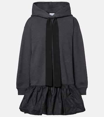 Robe sweat-shirt à capuche en coton | Patou