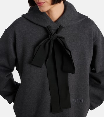 Robe sweat-shirt à capuche en coton | Patou