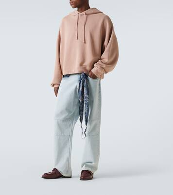 Logo cotton hoodie | Acne Studios