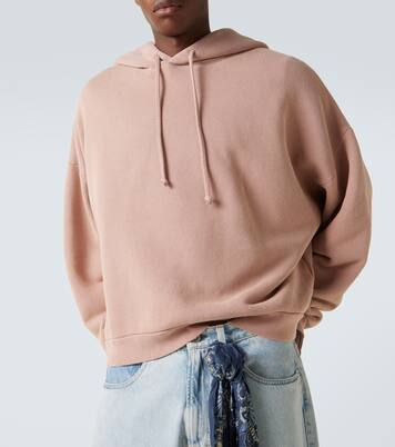 Logo cotton hoodie | Acne Studios