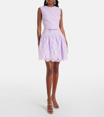 Minikleid aus Spitze | Self-Portrait