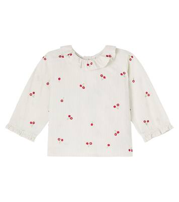 Baby Ganiti embroidered cotton blouse | Bonpoint