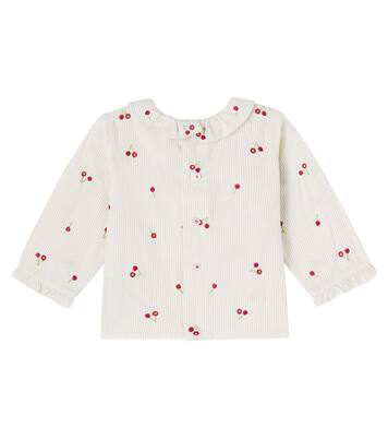 Baby Ganiti embroidered cotton blouse | Bonpoint