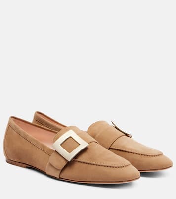 Loafers aus Veloursleder | Roger Vivier