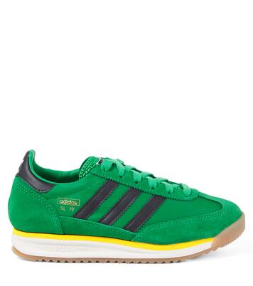 SL 72 RS suede-trimmed sneakers | Adidas Originals Kids