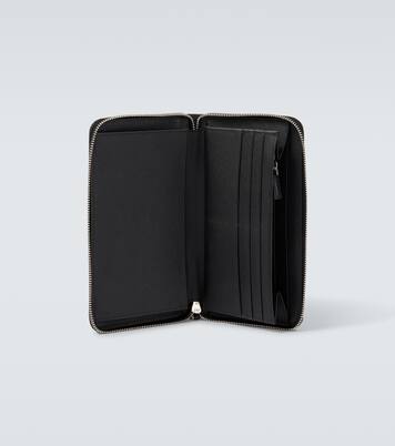 Portefeuille en cuir Saffiano à logo | Prada