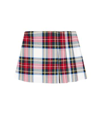 Plaid pleated skirt | Il Gufo