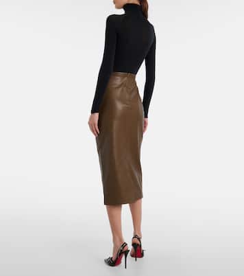 High-Rise-Midirock | Norma Kamali