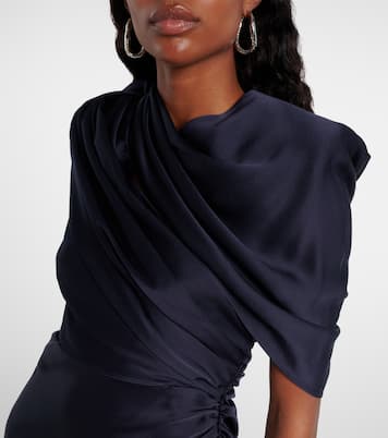 Caped draped gown | Stella McCartney