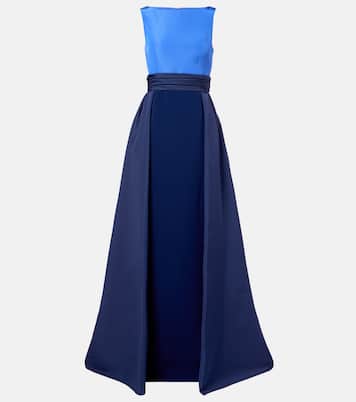 Robe aus Seiden-Faille | Carolina Herrera