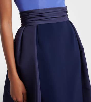 Robe aus Seiden-Faille | Carolina Herrera