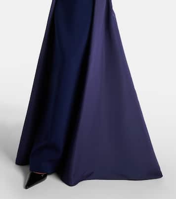 Robe aus Seiden-Faille | Carolina Herrera