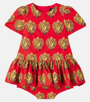 Baby Set aus Kleid und Höschen | Dolce&Gabbana Kids