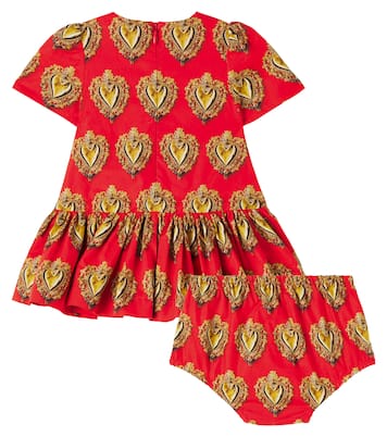 Baby Set aus Kleid und Höschen | Dolce&Gabbana Kids