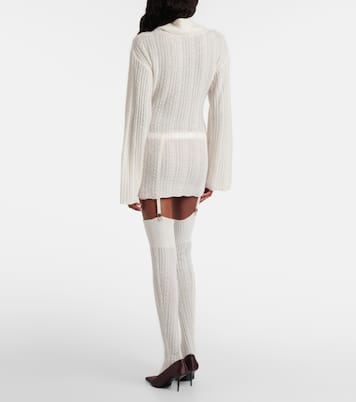 Wool-blend minidress | Aya Muse