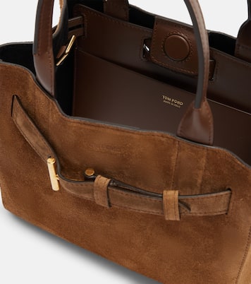 Audrey Small suede tote bag | Tom Ford