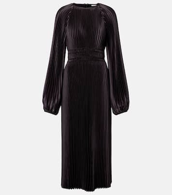 Ortiz pleated midi dress | Joseph