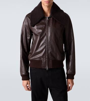 Chaqueta bomber Pharos de piel | Our Legacy