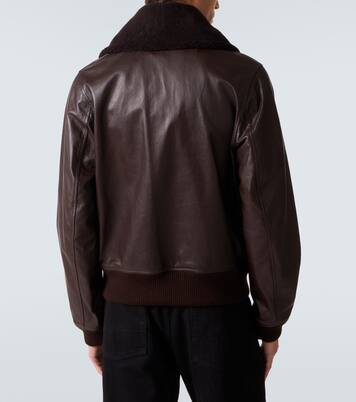 Chaqueta bomber Pharos de piel | Our Legacy