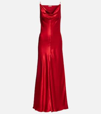 Emi satin maxi dress | Fforme