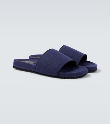 Mules Renato en toile | Frescobol Carioca