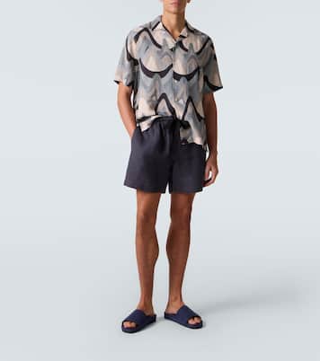 Mules Renato en toile | Frescobol Carioca