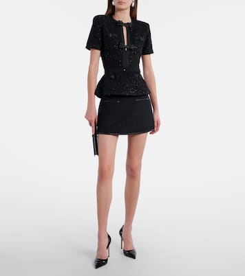 Top mit Pailletten | Self-Portrait