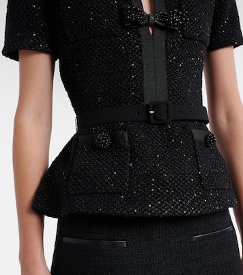 Top mit Pailletten | Self-Portrait