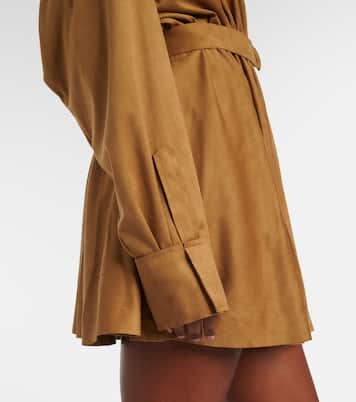 Robe chemise en satin | Norma Kamali