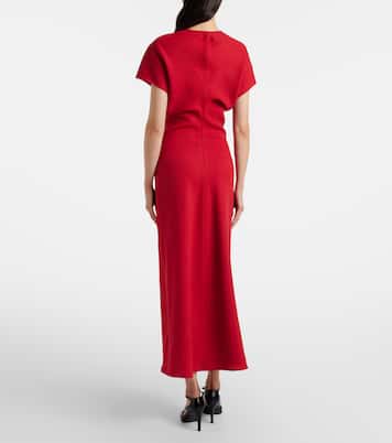 Slouch wool maxi dress | Toteme