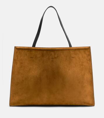 Large suede tote bag | Phoebe Philo