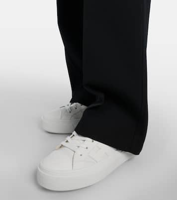 H705 Allacciato H leather platform sneakers | Hogan