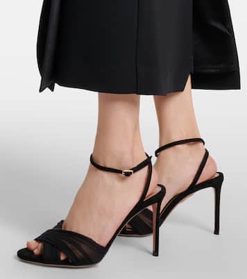 Sandales slingback Voile 85 en cuir | Aquazzura