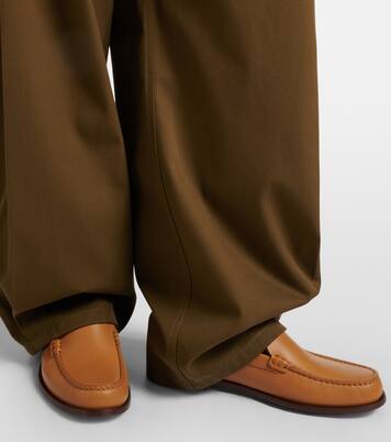 Studded leather loafers | Tod's