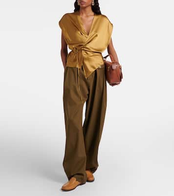 Studded leather loafers | Tod's