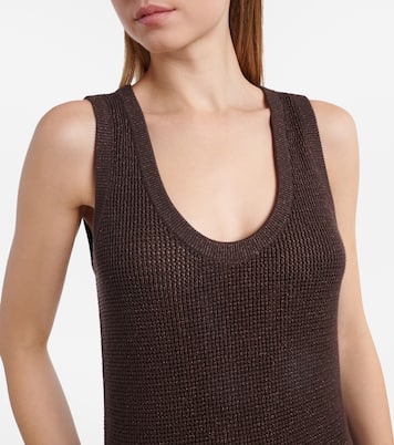 Maxikleid aus einem Baumwollgemisch | Brunello Cucinelli