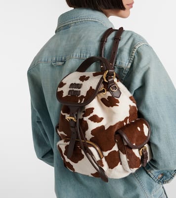 Rucksack aus Kalbshaar | Miu Miu