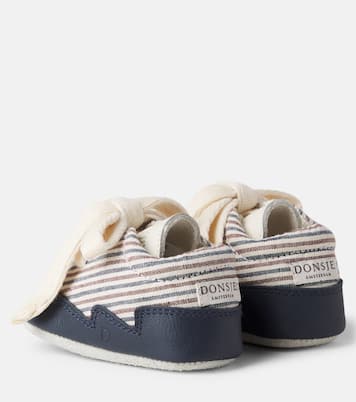 Bébé – Bottines rayées Pluksel en cuir | Donsje