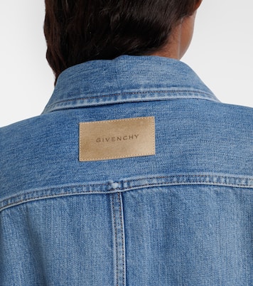 Oversized polo denim minidress | Givenchy