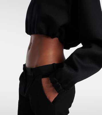 Cropped blouson jacket | Balenciaga