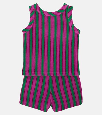 Baby Set aus Top und Shorts aus Frottee | Bobo Choses