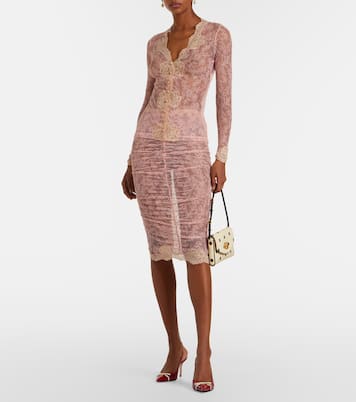 Midirock aus Spitze | Valentino