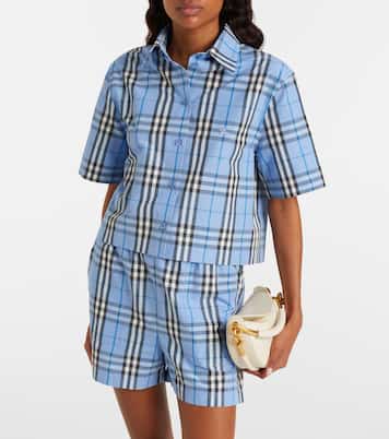 Shorts Burberry Check aus Baumwolle | Burberry